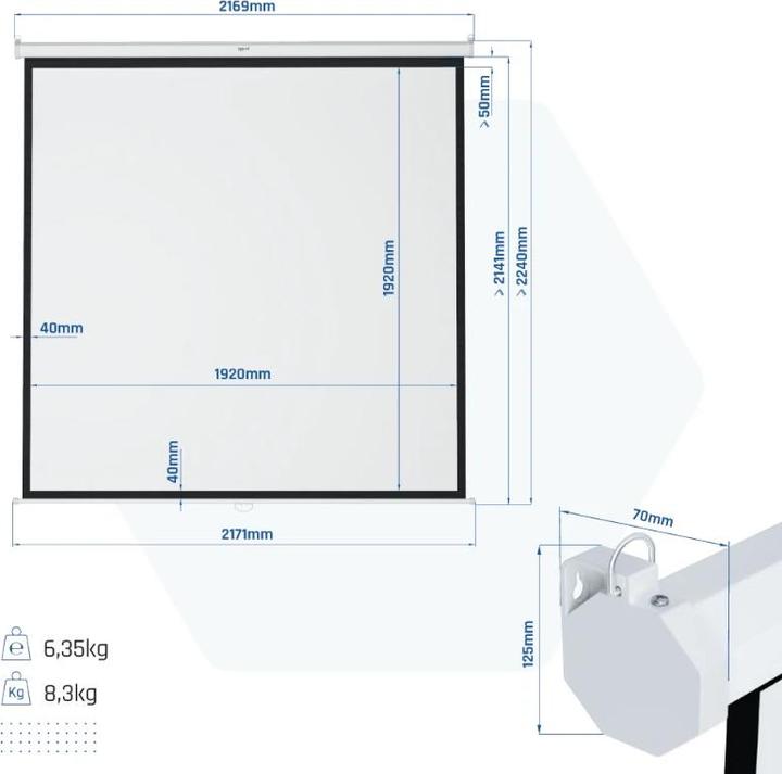 Produktbild Iggual PSIMS200 (111.02", 1:1)