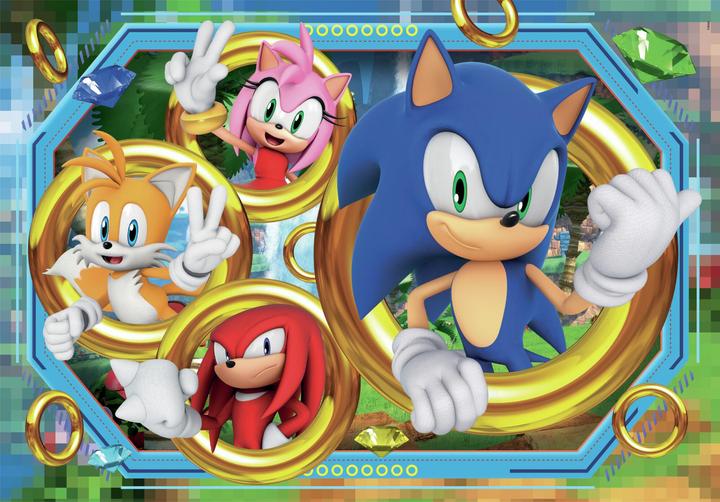 Immagine prodotto Clementoni Puzzle 180 Super Colour Sonic (180 pezzi)