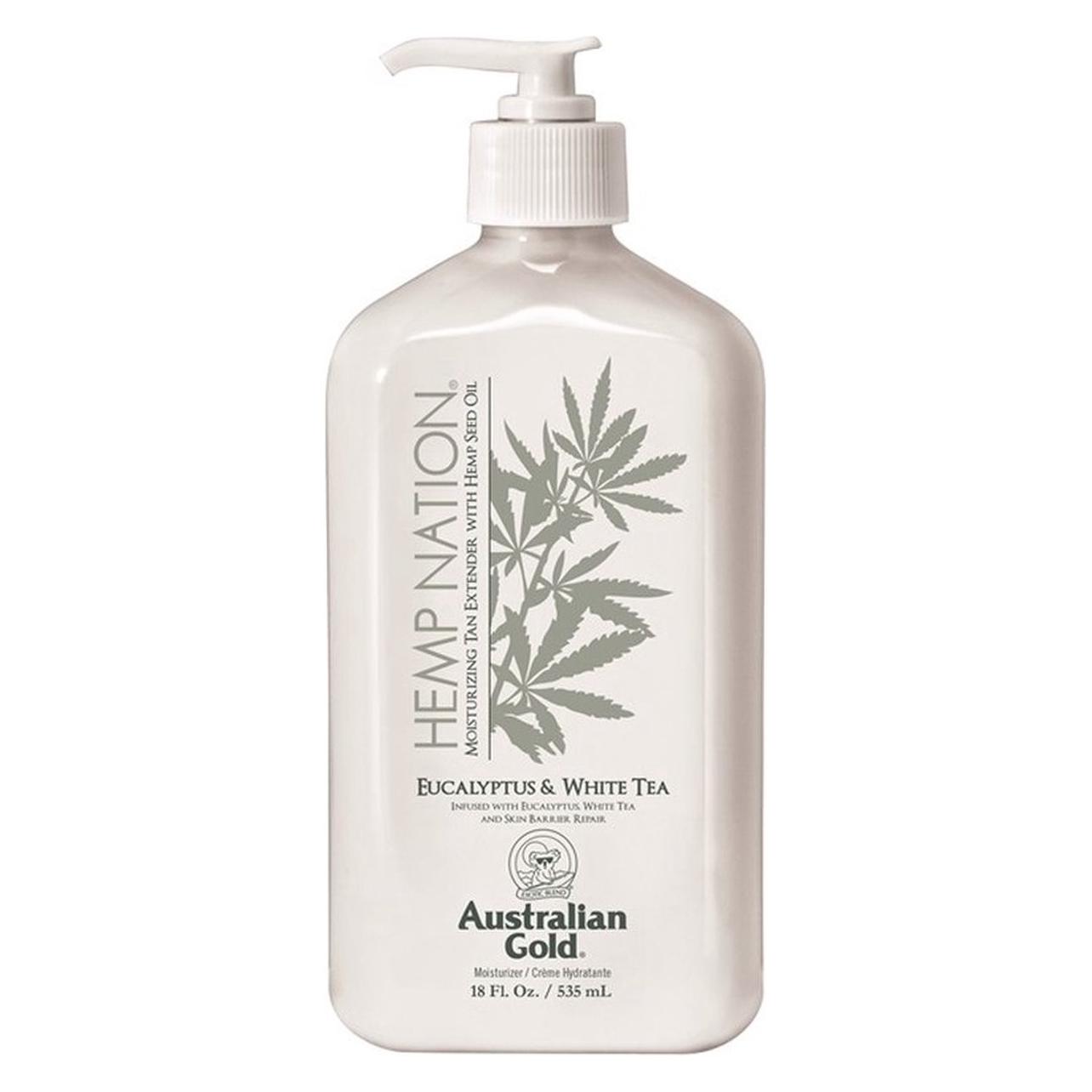 Australian Gold, Aftersun, Hemp Nation Eucalyptus En Witte Thee Bruinverlenger 535ml (535 ml, After Sun Lotion)