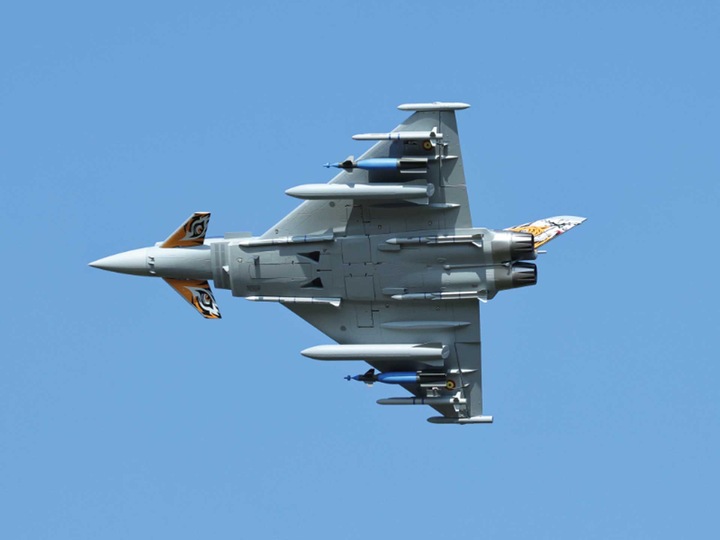 Actual product image Freewing Eurofighter Typhoon PNP 8S Jet EDF 90mm (Jet)