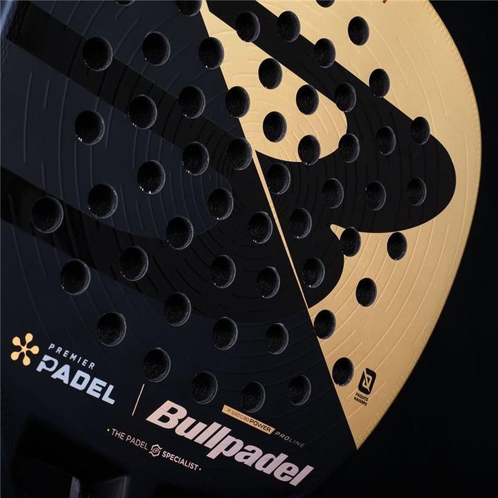 Actual product image Bullpadel Paddelschläger Hack 04 Premier Schwarz