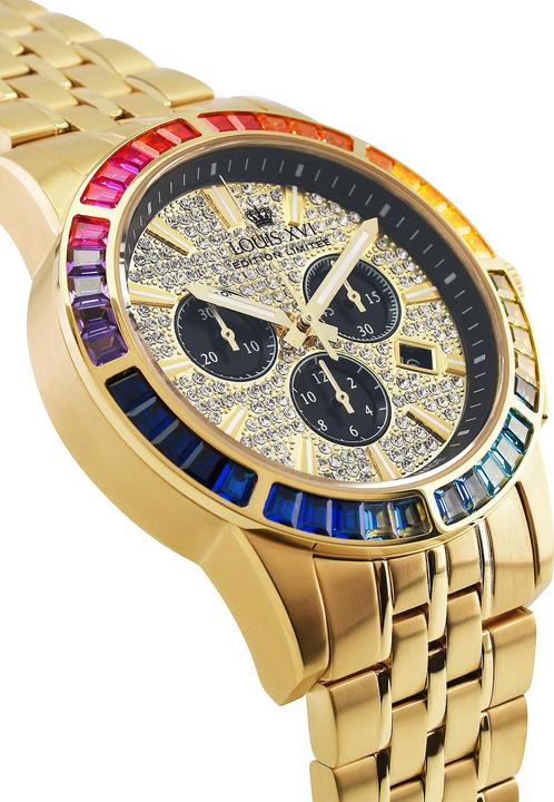 Image du produit Louis XVI Majesté Iced Out Rainbow (Chronographe, 43 mm)