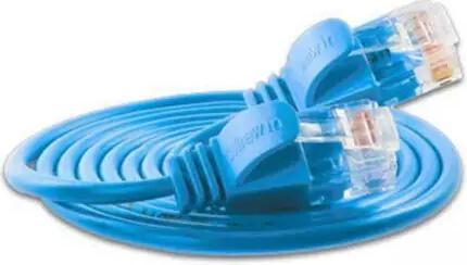 Produktbild Wirewin Slim Patchkabel: UTP, 1.5m, blau (U/UTP, CAT6, 1.50 m)