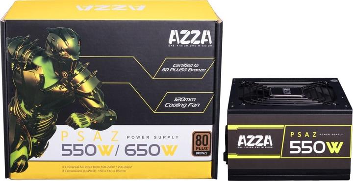 Actual product image Azza Power supply unit PSAZ (550 W)