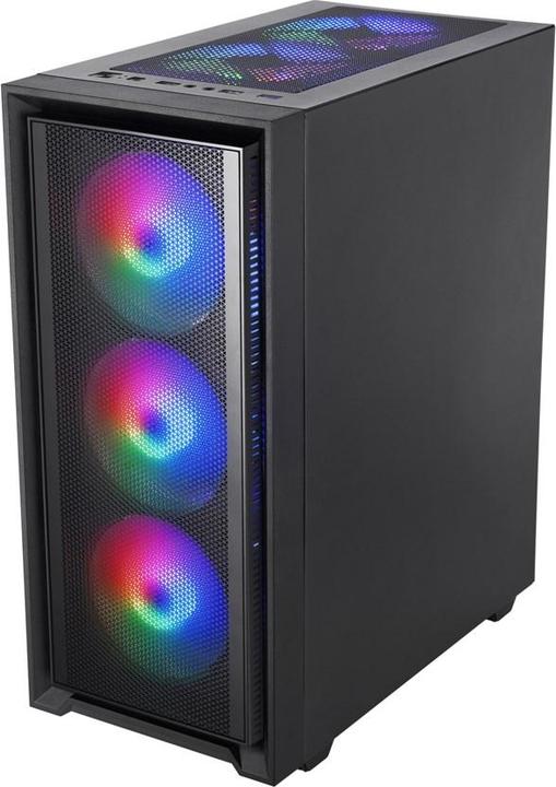 Actual product image Mars Gaming Boitier Moyen Tour Atx Mc-Air RGB Avec Panneau Vitré (Noir) (ATX, mATX, Mini-ITX)