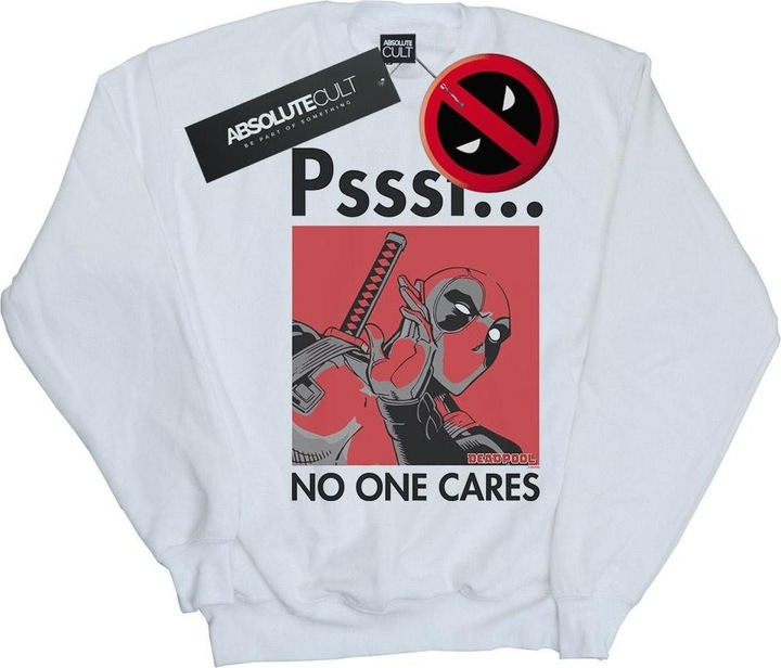 Produktbild Deadpool No One Cares Sweatshirt (XXL)