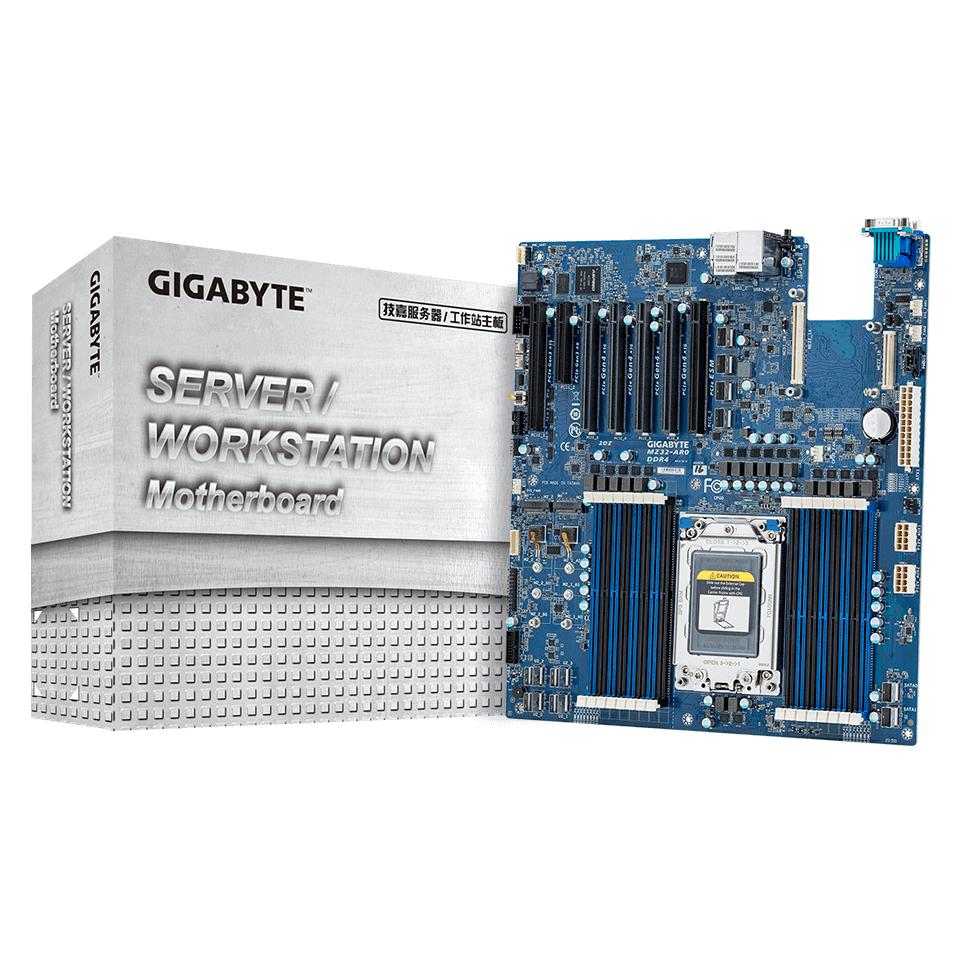 Gigabyte MZ32-AR0 (SP3, AMD SoC, ATX), Mainboard
