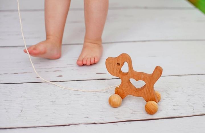 Produktbild Activity Board Nachziehhund