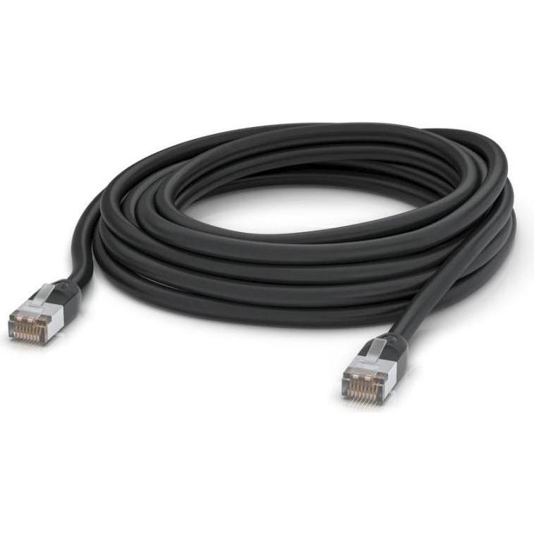 Thumbnail - Ubiquiti UACC-CABLE-PATCH-OUTDOOR-8M-BK - Patchkabel Outdoor, 8 m, schwarz (S/UTP, CAT5e, 8 m), Netzwerkkabel