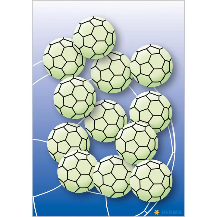 Actual product image HERMA Glow stickers