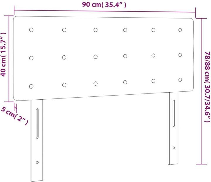 Image du produit VidaXL Kalli (90 x 5 x 78/88 cm)