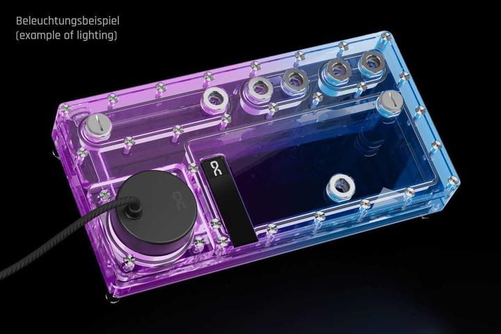 Image du produit Alphacool AGB Core Distro Plate 280 Links VPP/D5 mit VPP Apex Pumpe