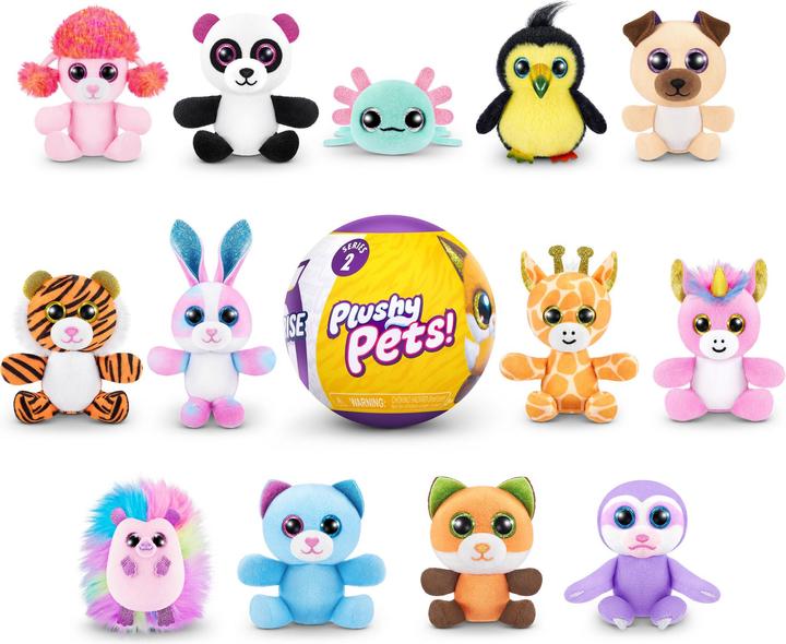 Image du produit Zuru 5 Surprise - Plushy Pets - Série 2 - 1 pièce