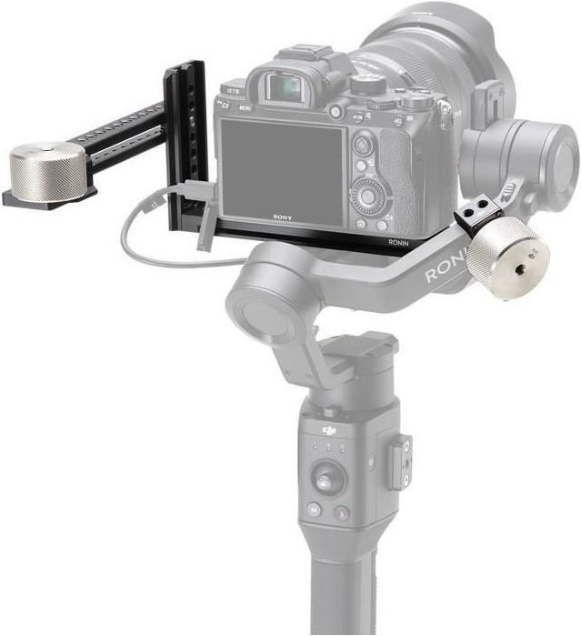 Actual product image DJI Ronin-SC L-Bracket Plate w Weight (Gimbal mount)