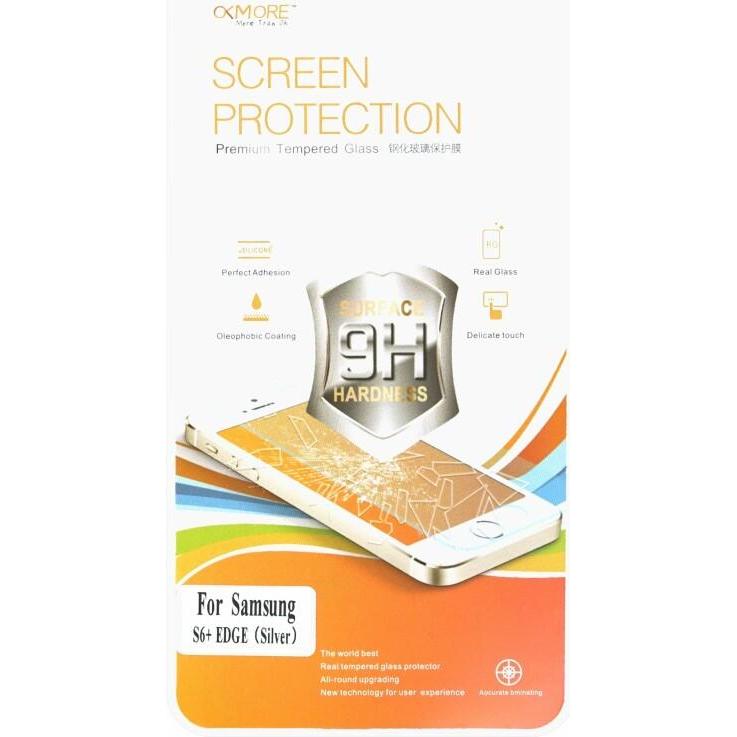 Okmore 9H Displayschutzfolie Samsung S6+ Edge silber (1 Stück, Samsung Galaxy S21), Smartphone Schutzfolie, Silber