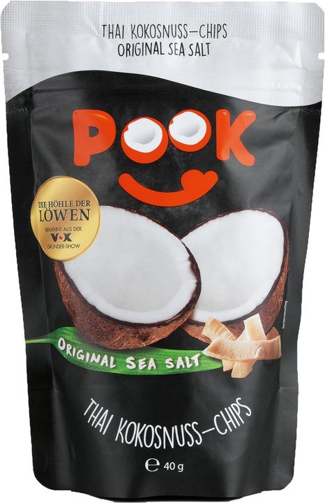 Produktbild Pook Kokosnuss-Chips (40 g)