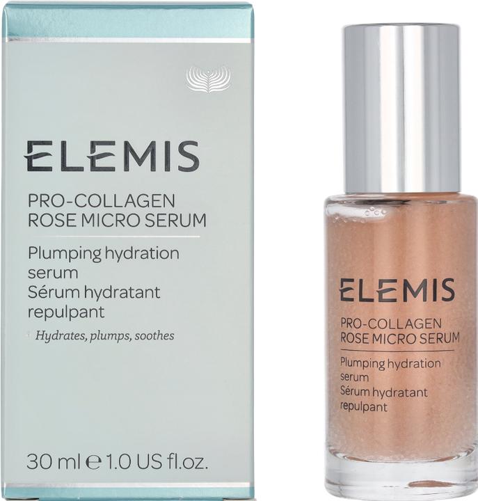 Produktbild Elemis Pro-Collagen Rose Micro Serum Hydration Serum for Plumping, Soothing, and Nourishing Skin - Reduce F (30 ml)
