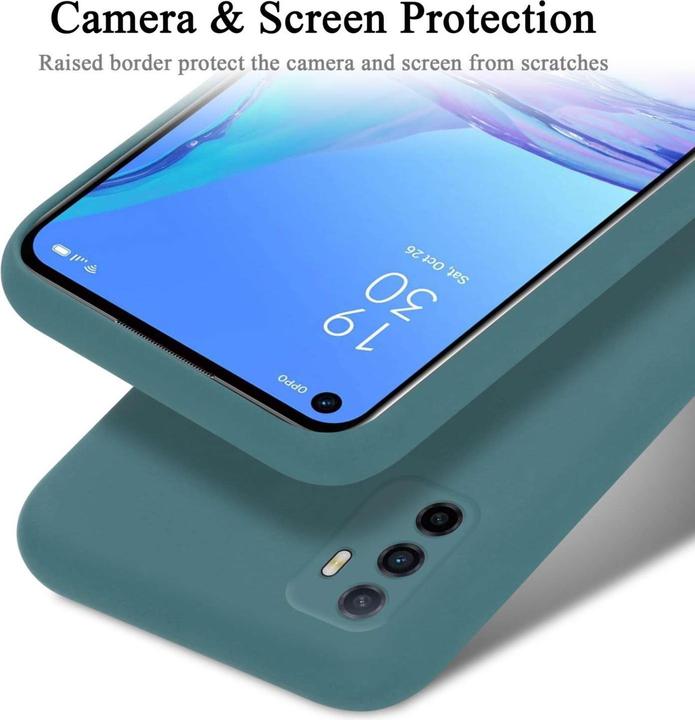 Image du produit Cadorabo Coque pour Oppo A53 TPU Liquid Silicone Case (Oppo A53)