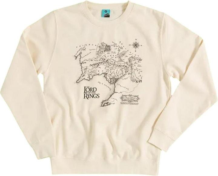 Produktbild Lord of the rings Middle Earth Map Sweatshirt (S)