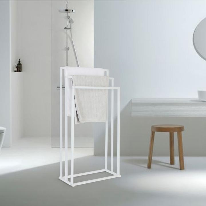 Actual product image Relaxdays towel bar