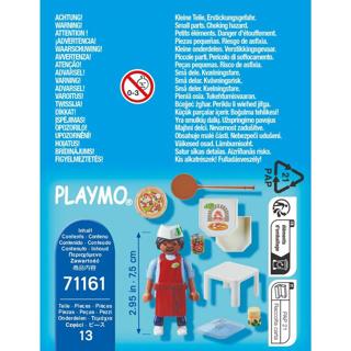 Image du produit Playmobil 71161 Pizzaiolo (71161, Figurines Playmobil)