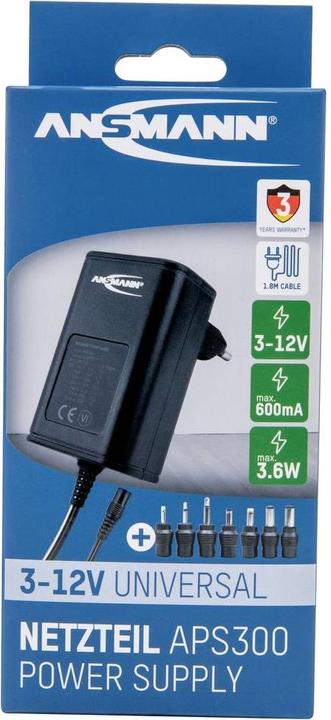 Image du produit Ansmann APS 300 NOUVEAU max. 3,6 W