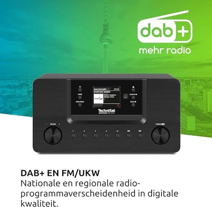 Produktbild TechniSat DigitRadio 570 CD IR (DAB+, FM, Bluetooth, WLAN)