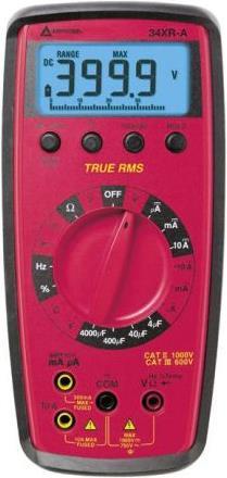 Actual product image Beha Amprobe Digital multimeter, 34xR-A TRMS (CAT II 1000V, CAT III 600V)