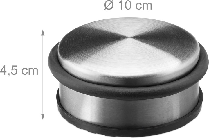 Actual product image Relaxdays Doorstop (1 Piece, 10 x 10 x 4.5 cm)