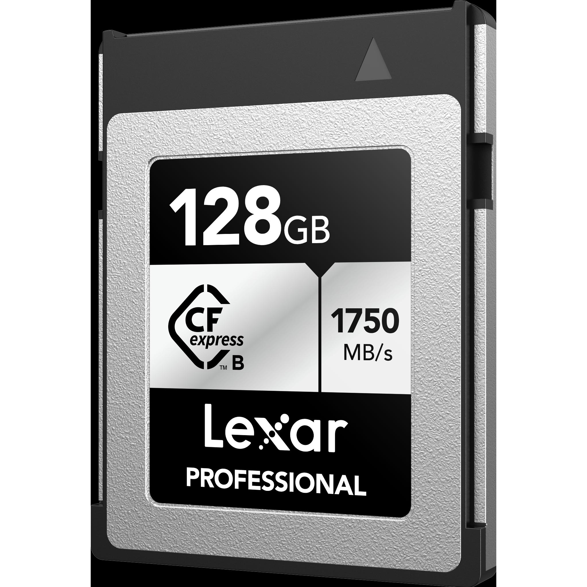 Lexar Professional Silver Serie (128 GB, CFexpress Typ B), Speicherkarte, Silber