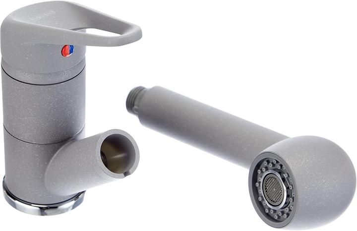 Actual product image Franke Ergonomically designed single-lever kitchen mixer tap with pull-out shower head and flexible hose