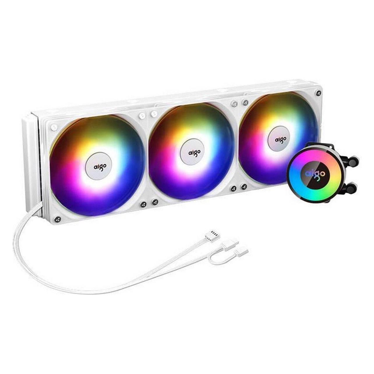 Darkflash Tech Darkflash AP360 Cpu Liquid Cooling (white), Cpu Wasserkühler, Weiss