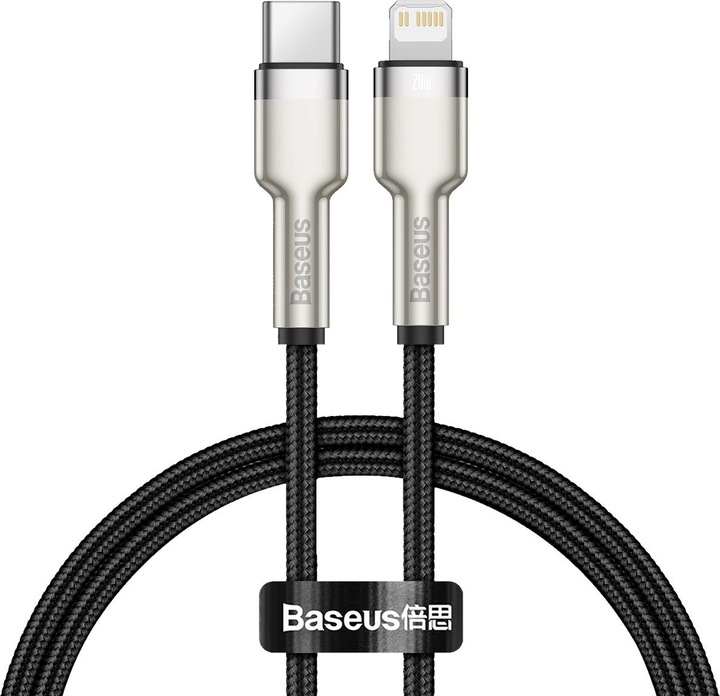 Actual product image Baseus USB C – Lightning (0.25 m, USB 3.0)