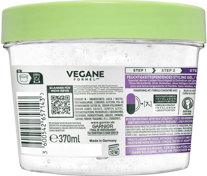Produktbild Garnier Hydra Curls (Haargel, 370 ml)