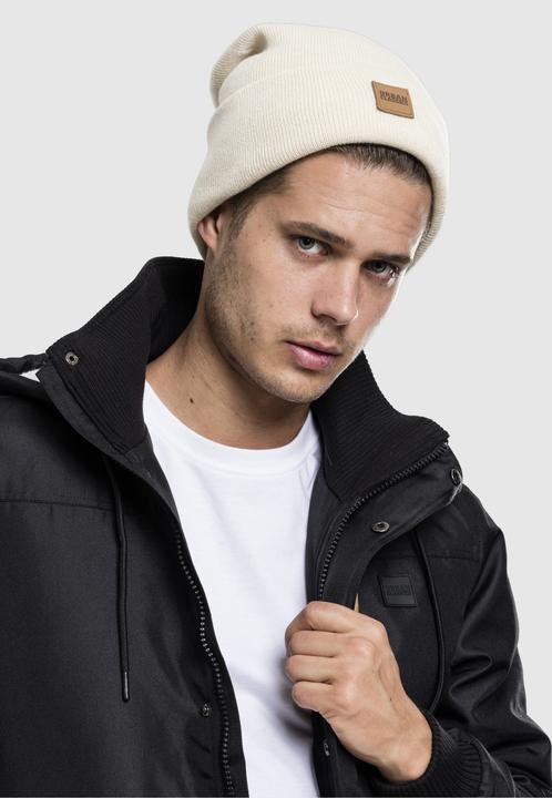 Image du produit Urban Classics Bonnet long Leatherpatch (Taille unique)