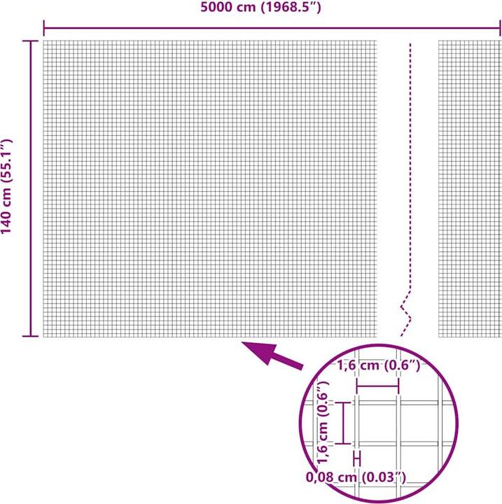 Produktbild vidaXL Gartenzaun