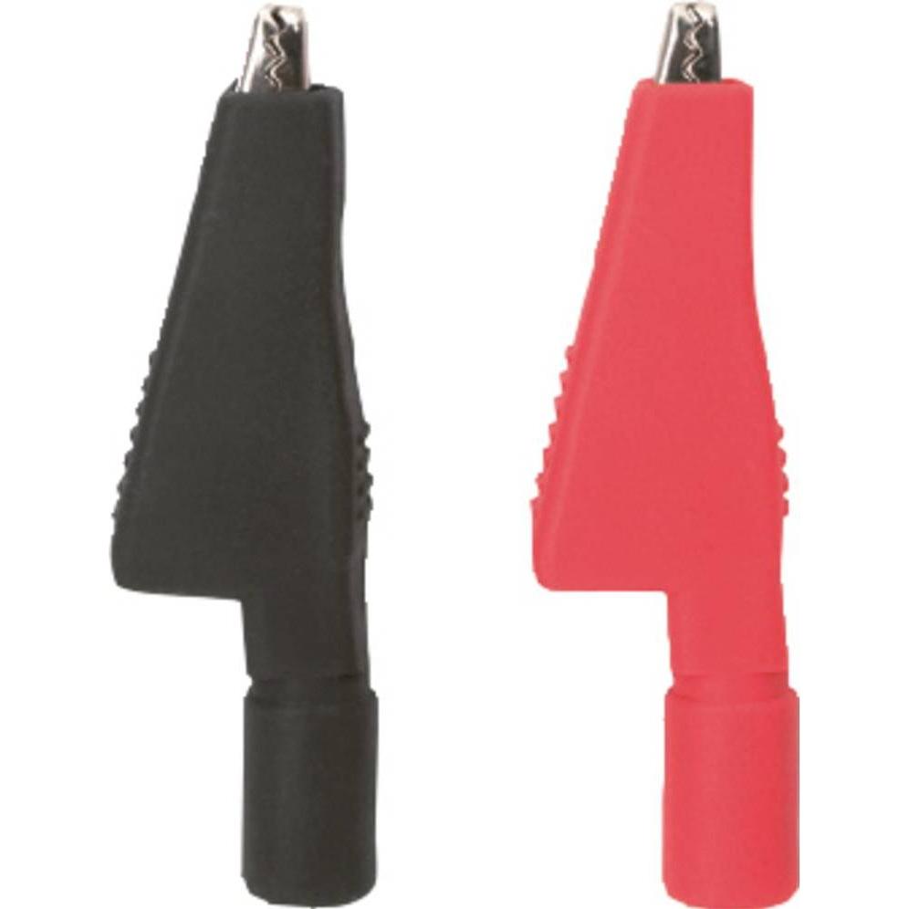 Testboy Krokoklemmensatz (schwarz / rot) Krokodilklemmen-Set Schwarz, Rot 1 Se (Klemme), Messtechnik, Schwarz, Rot