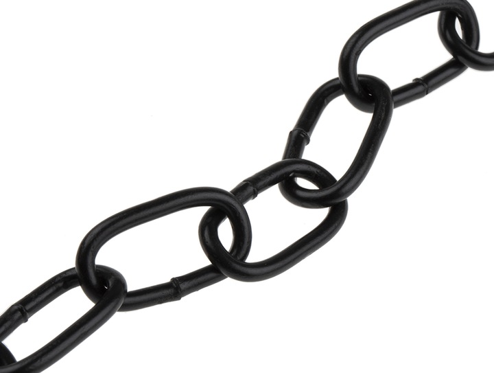 Actual product image Rs Pro 10m japanned steel chain,19Lx3mm dia (10 m)