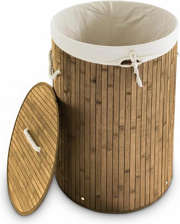 Actual product image Relaxdays Round Hamper (70 l)