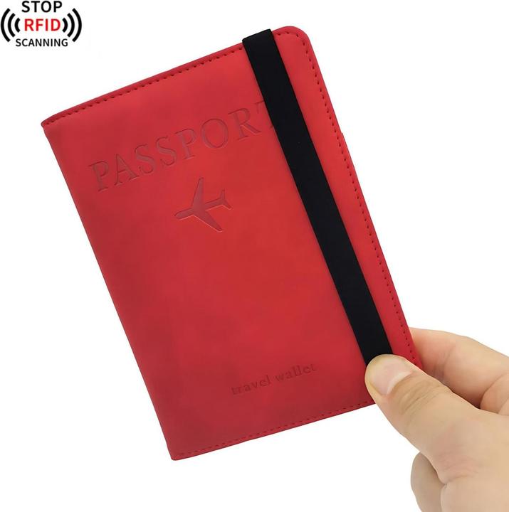 Actual product image Hermex Passport cover with RFID blocker Passport wallet Passport case Protective passport cover (Passport cover)
