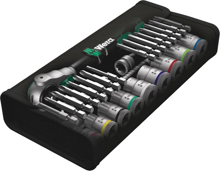 Produktbild Wera 8100 SB 6 Zyklop Speed-Knarrensatz (10  mm, 12 mm, 13 mm, 15 mm, 16 mm, 17 mm, 18 mm, 19 mm)