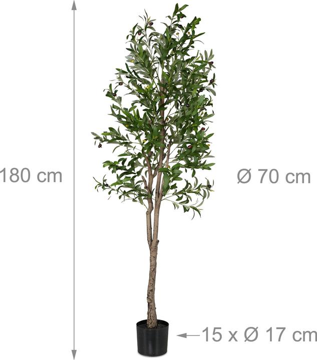 Actual product image Relaxdays Olivenbaum (180 cm)