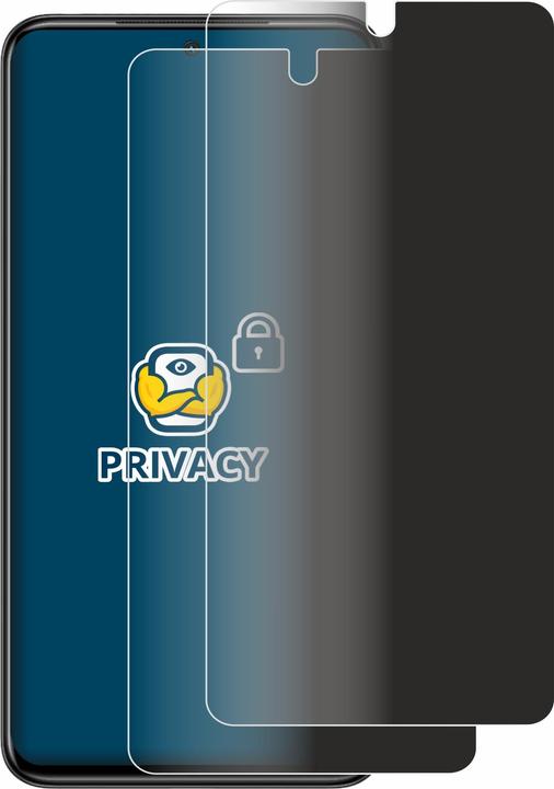 Actual product image BROTECT Anti-spy privacy film Blue light protection film (2 Piece, Xiaomi Poco M4 Pro)