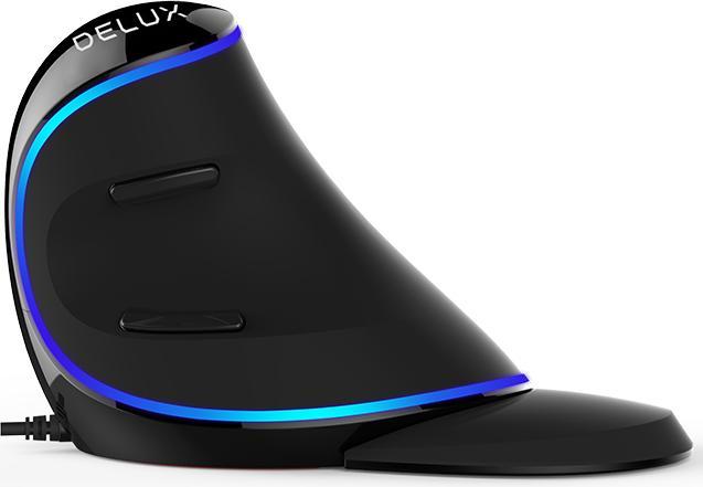 Image du produit Delux Souris verticale filaire M618PU (A825) 7200DPI (Filaire)