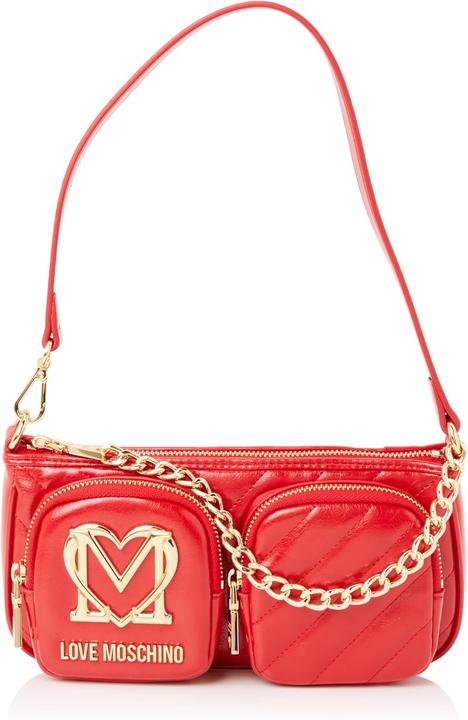Immagine prodotto Love Moschino JC4324PP0LKM0500, schoudertas voor dames, rood, eenheidsmaat, Rood, Eén maat