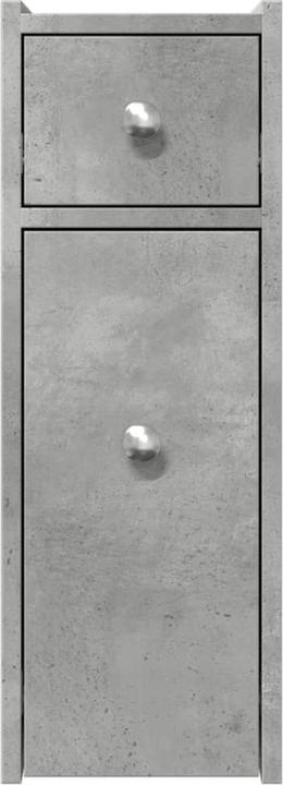 Image du produit vidaXL Armoire de salle de bain Étroite avec roulettes (21.5 x 50 x 60 cm)