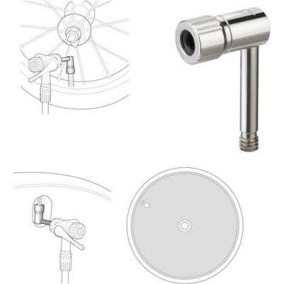 Topeak, Velopumpe Zubehör, (Ventiladapter Set)
