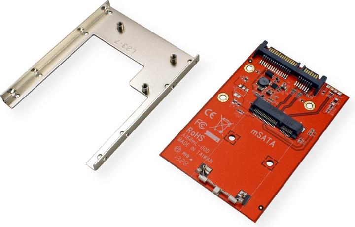 Actual product image Roline Adapter mSATA SSD to 2.5 SATA 22pin
