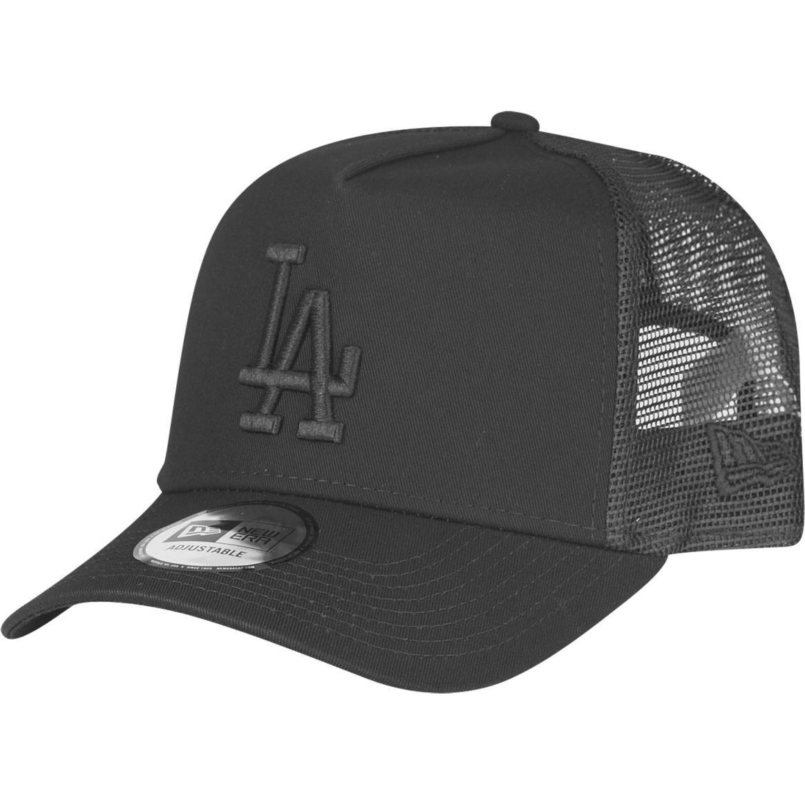 New Era, Herren, Cap, Trucker Los Angeles Dodgers, Schwarz, (One Size)