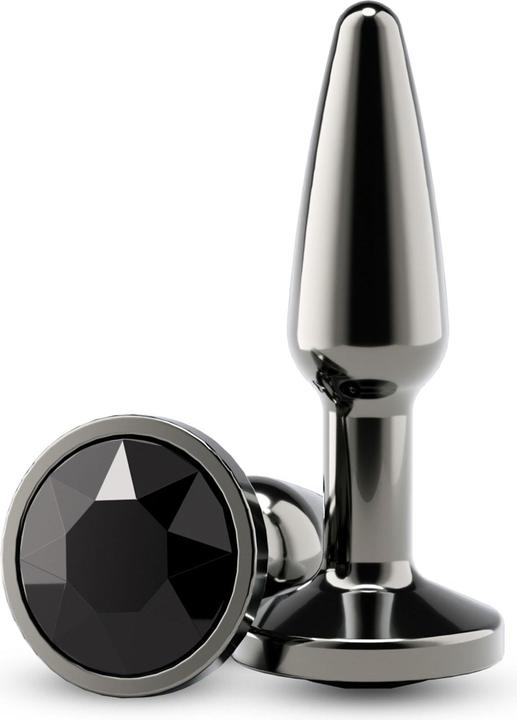 NS Novelties Rear Assets Tapered Small Gunmetal Black